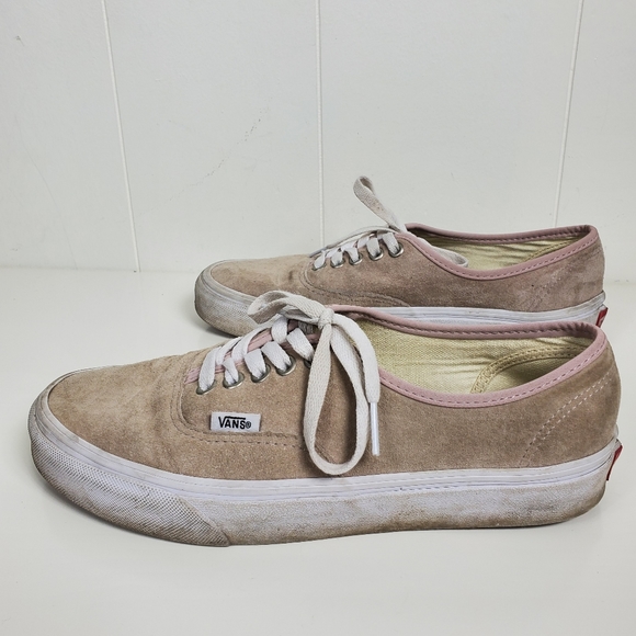 suede scotchguard protected vans skater shoes size 9 - Picture 7 of 11